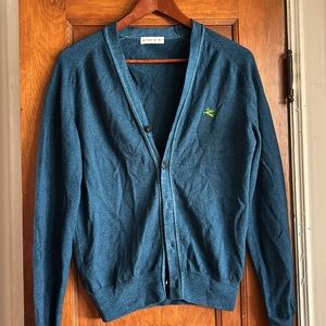 ETRO green cardigan size small